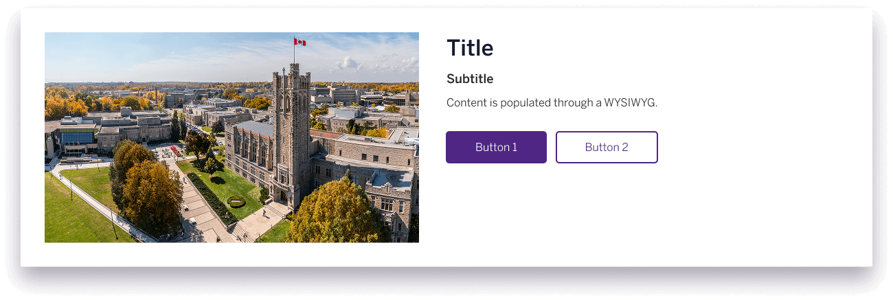 Example image of the columns component