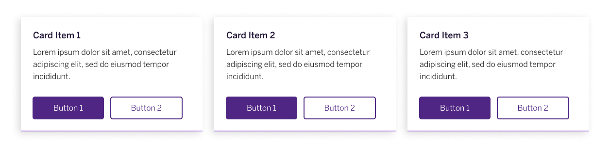 Example image of the cards component