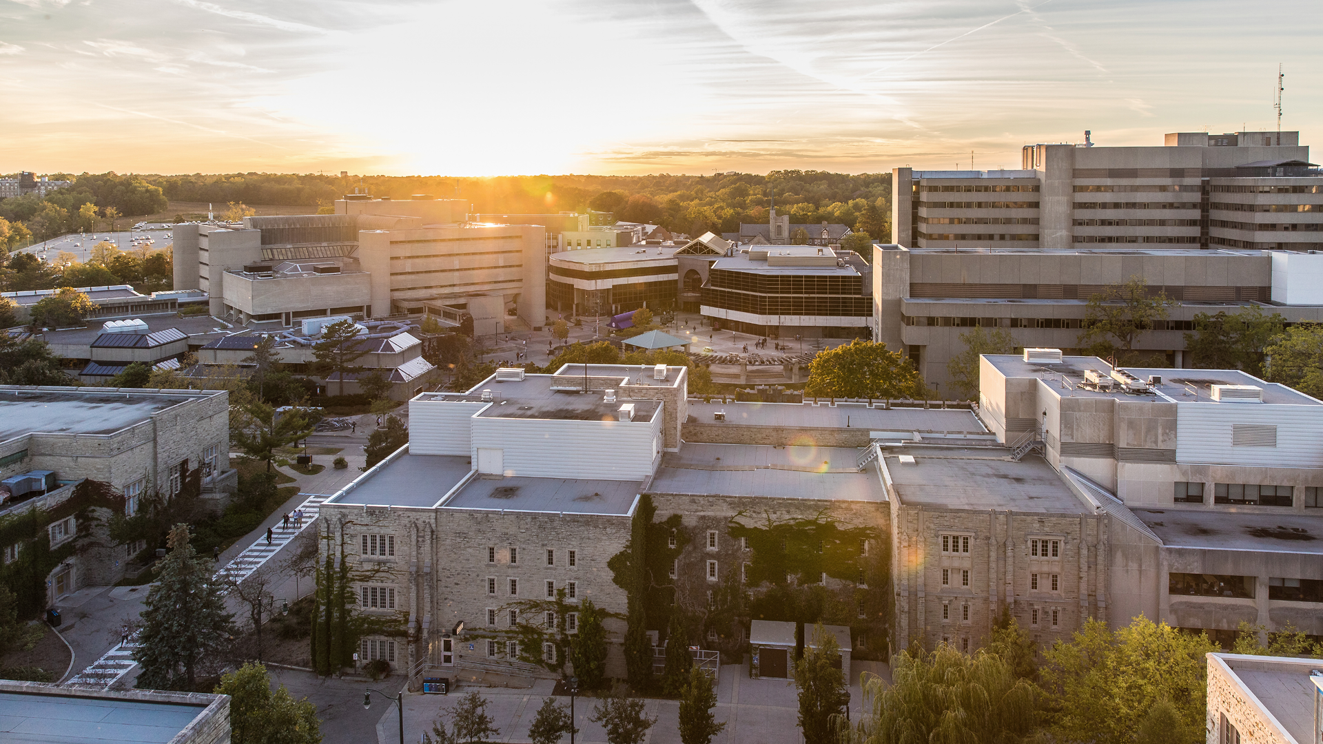 Campus from the air