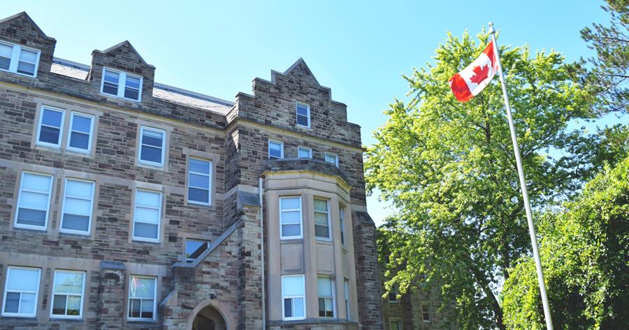 a photo of a campus building