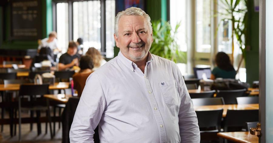 image of students and staff at Western